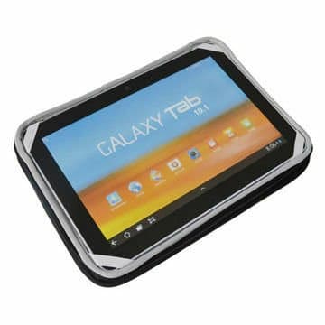 Croco CAS2340 Super Chocolate Carry Case Cover/Sleeve for 10.1 inch Samsung Galaxy Tablets - Silver — view 4