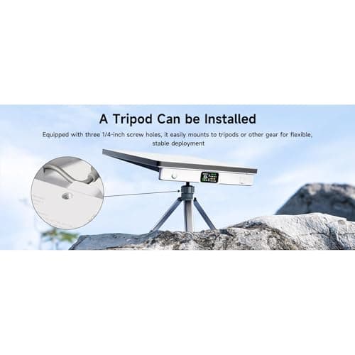 PeakDo LinkPower 2 Portable Power Bank Bundle for Starlink Mini with Mounting Accessories and Travel Set Options (Linkpower 2, Suction Mount & Tripod) — view 4
