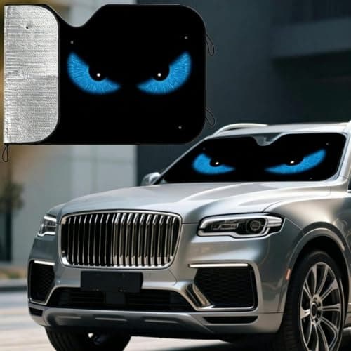 Car Sun Shade Windshield Evil Eye Vehicle Window — view 3