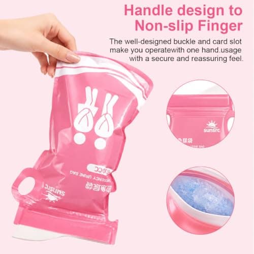 12 Pcs Urine Bags, Unisex Urinal Bag, Portable Toilet And Vomit Bags Set — view 5