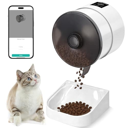 GOYJOY Automatic Cat Feeder 3.5L with WiFi and Timer