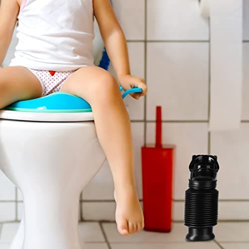 CUNQN Shrinkable Urinal Leak Proof Unisex Urinals Plastic Urine Bottles Emergency Toilet Pot Potty Bottle for Camping Car Travel 750ml — view 6