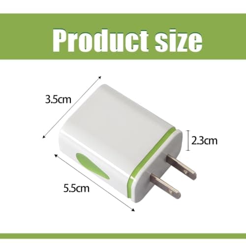 2 Pcs Usa Usb Charger Plug Adapter, Uk to Usa Plug Adapter with Usb — view 2