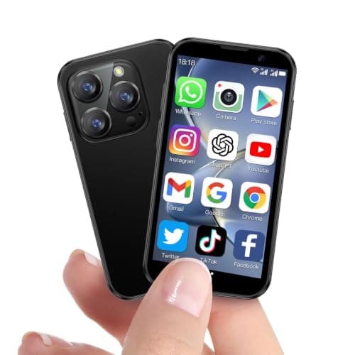 Mini Smartphone,Mini Phone with Google Play,Wifi,Android Smartphone - Black