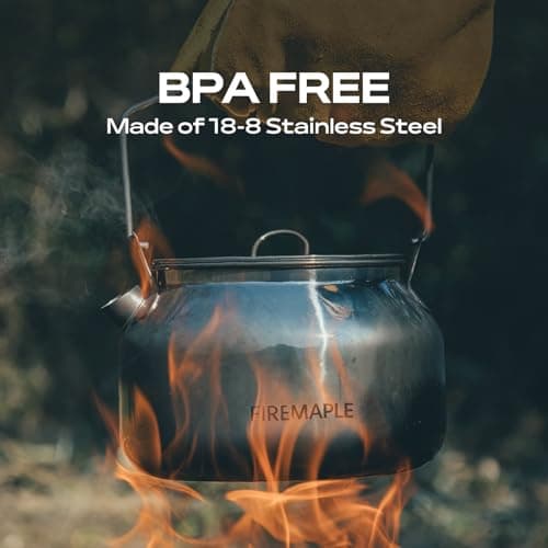 Fire-Maple Antarcti 1.2L Portable Stainless Steel Camping Kettle — view 2