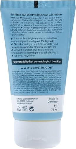 eco Elio SPF 50+ Sustainable Sun Cream 50ml Routine Affair I Without octocrylene and microplastics I Face Sun Cream face 50+ I Sunscreen no Cosmetics Fragrance-Free I Body 50+ — view 2
