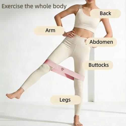 Wudhgslc Travel-Friendly Fitness: Resistance Bands for On-the-Go Tone — view 3