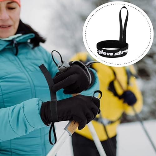 Ski Glove – 4PCS Sport Glove Safety Band | Durable Ski Wrist Straps For Secure Fit And Loss Prevention | Outdoor Sports Accessory For Skiing And Snowboarding — view 3