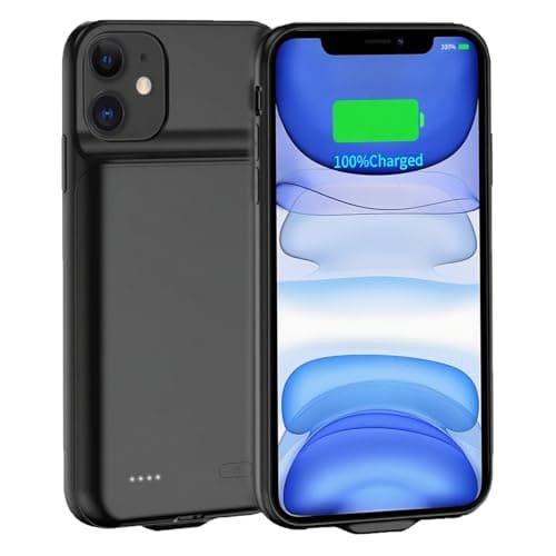 MIGAFEI Battery Case for iPhone 11, 7000 mAh Ultra-Slim Portable Extended Charger Cover for iPhone 11 Charging Case