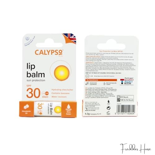 Calypso Sun Protection Twin Pack for Adults & Kids: SPF 50 Roll On Sunscreen & SPF 30 Lip Balm - Travel-Friendly Suncare Essentials — view 2