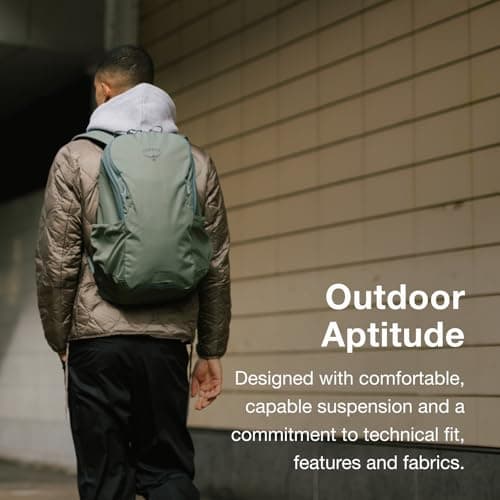 Osprey Astronova Campus Lifestyle Unisex Backpack, 23L, Black — view 6