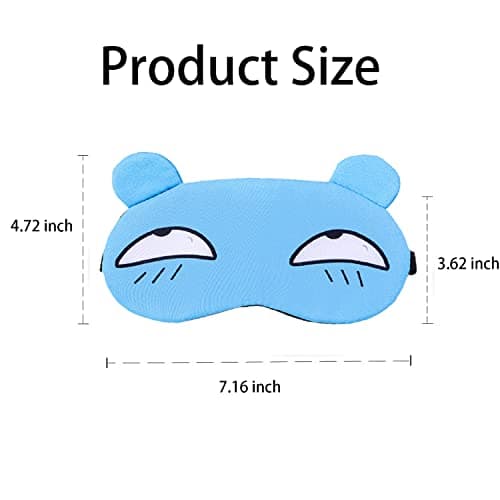 JCKD 4 Pack Daydream Sleep Eye Masks, Universal Cute & Soft Fluffy Travel Resting Eye Masks, Disney Daydream Masks — view 4