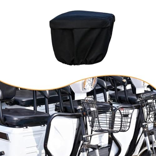 Gralara Basket Cover, Elastic, Dustproof Luggage Rack Cover for Weekend Trips And Camping, black — view 5