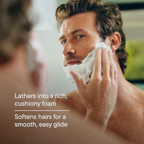 Harry's Plus Razor for Men - Trial Set - 1 Handle and Razor, 120ml Foaming Shave Gel and Travel Blade Cover - Green — view 5