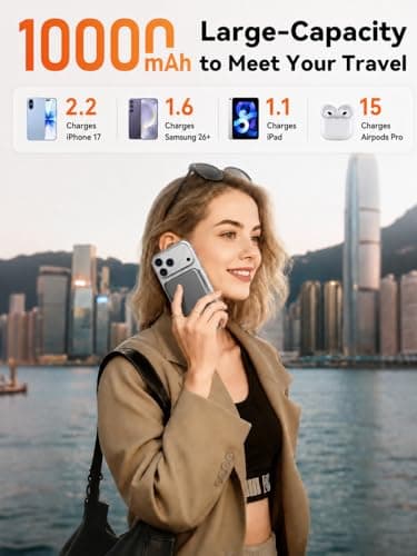 For MagSafe Power Bank, 10000mAh 20W Fast Charge Wireless Portable Charger — view 2