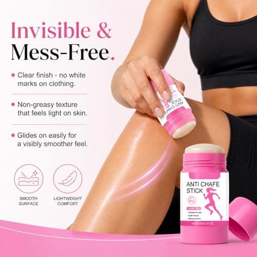 Anti Chafe Balm Stick, Anti Chafe Balm for Thighs, Feet & Underarms — view 2