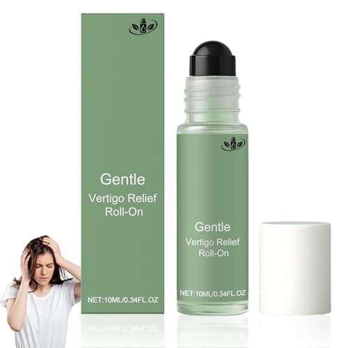 Vertigo Relief Roll-On Dizziness and Nausea Travel Aroma Roller — Portable Daily Care, Gentle Fresh Scent, Temples Ears Neck Wrists, Pocket Size for Commutes Flights Boat Trips