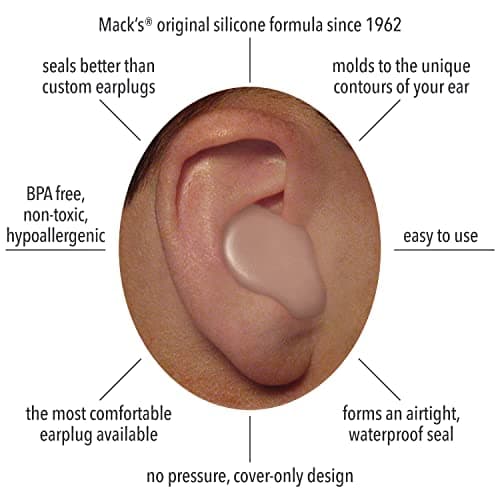 Mack's Snoozers Ear Plugs (6 Pair) - Beige — view 2