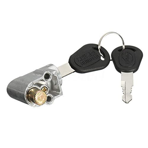 Electric Bike Battery Case Power Lock with 2 Keys,Anti Theft Safety Locks Ebike Cylinder Lock,Compatible with Motorcycle Electric Bike Scooter E-Bike — view 5