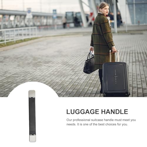 HOOWIFFY Black Suitcase Handle Replacement for Plastic Luggage and Box — view 3