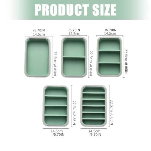 Stackable Silicone Soup Freezer Tray with Lid, E, S E — view 3