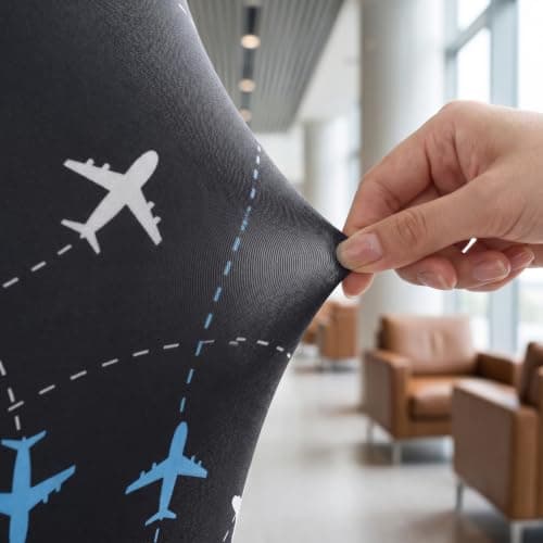Luggage Cover Suitcase Protector, Elastic Travel Luggage Cover (Travel, L) — view 2