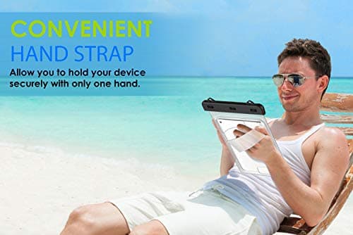 MoKo Waterproof Tablet Case, IPX8, up to 8.3 Inches, Clear — view 5