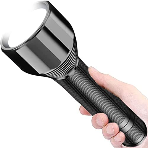 REHKITTZ LED Torch, 3000 Lumens, Super Bright and Zoomable