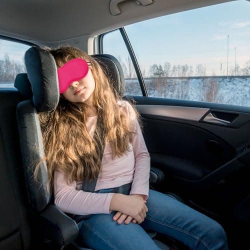 30Pcs Eye Mask Set, Sleeping Mask with Nose Pad and Elastic Strap, Multicoloured Sleep Masks Cover Lightweight Blindfold for Travel Home Hotel Party, Sleep Masks Blackout for Women Men — view 6