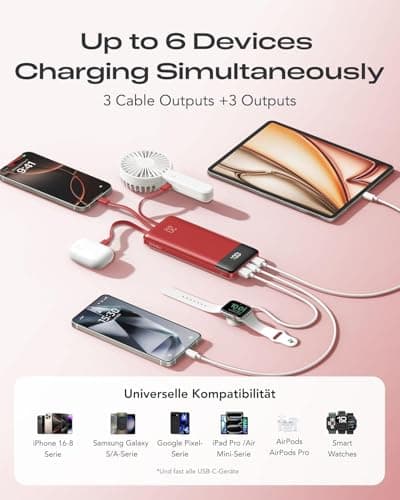 Orfeika 20000mAh Power Bank Fast Charging, PD 20W Portable Charger — view 4