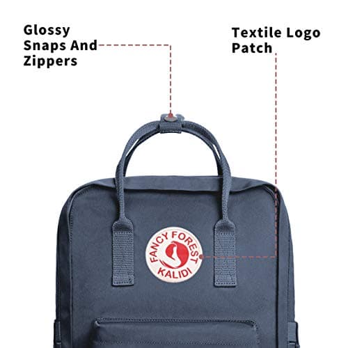 KALIDI Casual Daypack School Backpack for Women Men Boys Girls Travel Daily — view 2