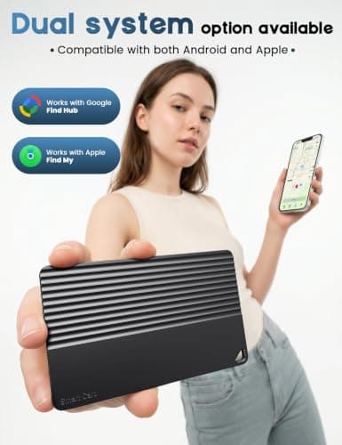 2026 Wallet Tracker Card (iOS and Android), 5 Years Battery Tracking Card — view 2