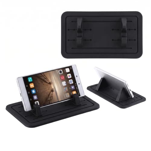 Nikou Silicone Holder Van, Car Phone Holder Mount Adjustable Universal Silicone Strong Adsorption Gel Car Dashboard Mobile Phone Mount Portable Holder Cradle Stand