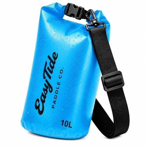 EasyTide 10L Waterproof Dry Bag – Roll-Top Dry Sack for Kayaking & SUP