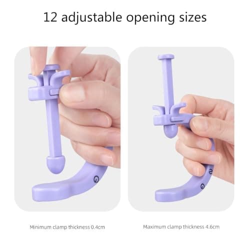 Portable Manual Massage Tool with Knob Massage for Foot, Purple — view 4