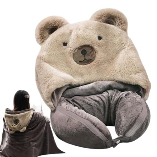 Travel Pillow Blanket Hooded Travel Pillow, Hat, Accessories, Gear — view 6