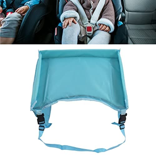 Car Table Tray for Kids Barn Travel Tray for Kids (Sky Blue) — view 5