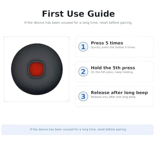 Car GPS Tracker No Subscription, iOS & Android, No SIM Card, Black — view 3