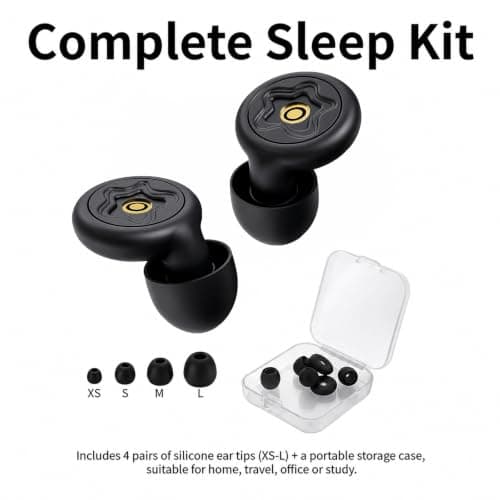 CLKE Ear Plugs for Sleep Noise Cancelling, 45dB Noise Cancelling Soft — view 2