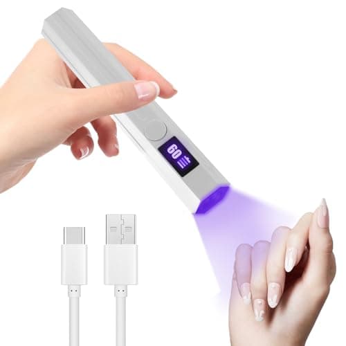 UV Nail Lamp Handheld UV Light Nail Dryer Curing Portable USB Rechargeable