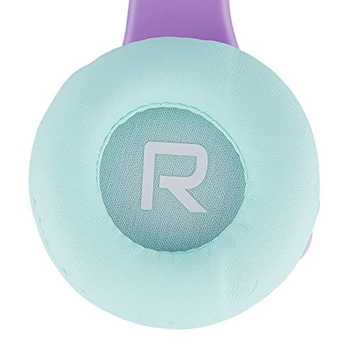 Bluetooth Headphones for kids, PowerLocus Wireless Foldable Headphones Over Ear, Headphone with Microphone, 85DB Volume Limit, Wireless &Wired Headset with Micro SD/TF for Smartphone/Online Class/iPad — view 5