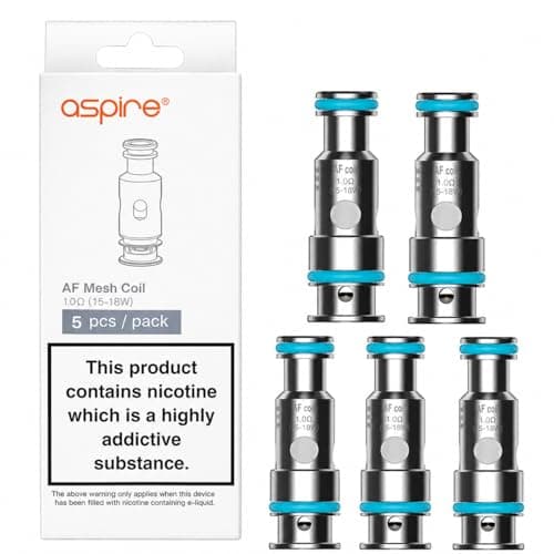 ASPIRE AF Mesh Coils 1.0 Ohm [Pack of 5] Replacement