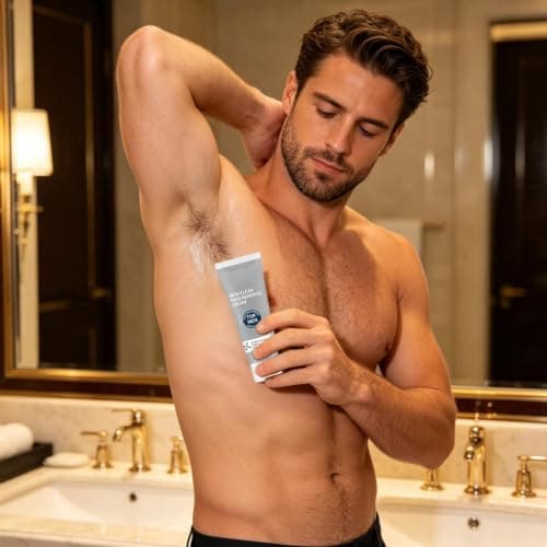 Hair Removal Cream for Men Gentle Fast-Acting Soothing — view 2
