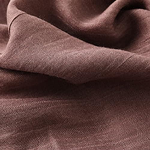 Womens Solid Color And Linen Scarf For All Season Beach Strip Scarf (Rose Gold, One Size) — view 5