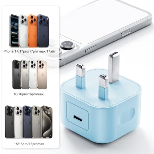 for iPhone 17 16 15 Charger, USB C Fast Charging Adapter with 2M Cable — view 4