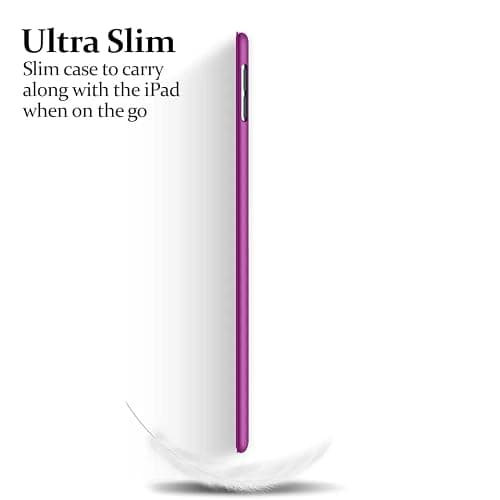 For Apple iPad 10.2 inch 9th/ 8th/ 7th Generation, Smart Magnetic Stand Case, Leather Cover with Magnetic Closure, Anti-Scratch and Lightweight Case (2021/2020/2019) (Purple) — view 4