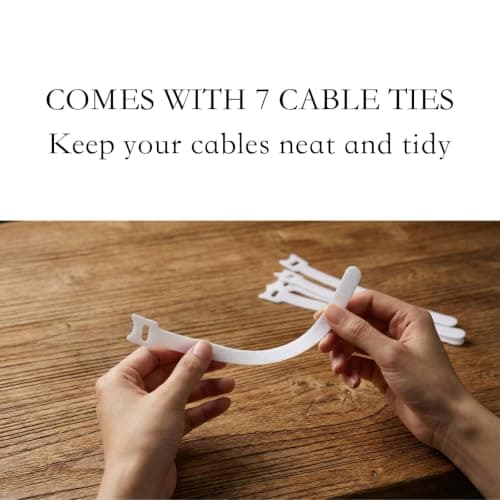 Keqeeo 7 Case Cable Storage Box with Cable Straps and Label Stickers, Travel Cord Organizer for Charging Cables, USB Wires, Earphones – Drawer Organization for Home & Office (7 Cases + 7 Cable Straps) — view 3
