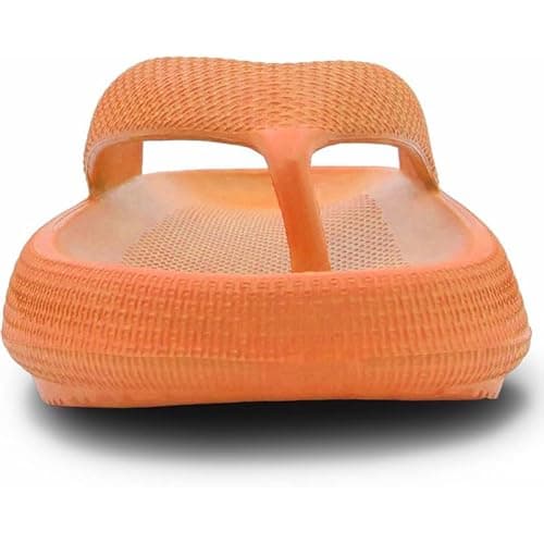 Eva Beach Flip Flops & Pool Slides for Women and Men (Orange 7Uk) — view 3