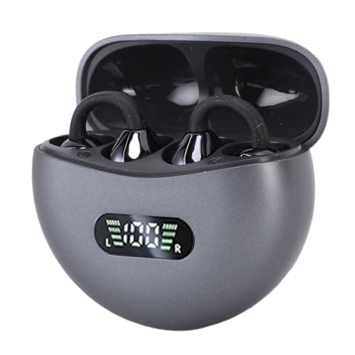 aqxreight Wireless Translator Earbuds with Real Time 74 Language Translation 5.0 Noise Cancelling Earphones for Travel & Business APP Controlled Voice Translator Device — view 3