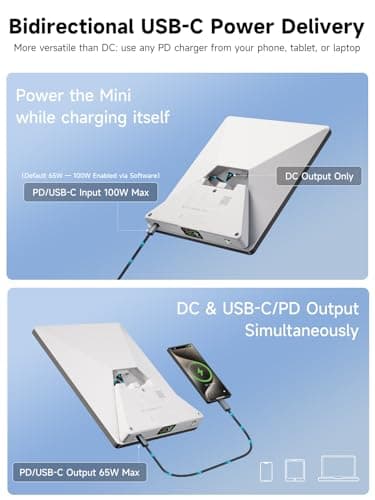 PeakDo Starlink Mini Battery Pack,99Wh Power Bank,USB-C in/Out,LinkPower 1 — view 2